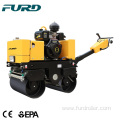 Double Drum Pedestrian Vibration Road Roller with Euro V Engine